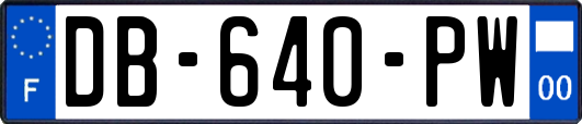DB-640-PW