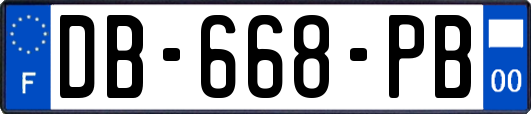 DB-668-PB