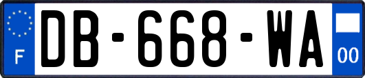 DB-668-WA