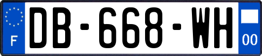 DB-668-WH