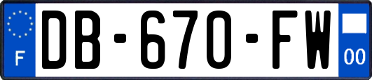 DB-670-FW