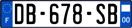 DB-678-SB