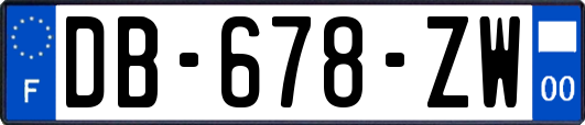 DB-678-ZW