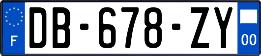 DB-678-ZY