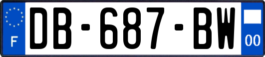 DB-687-BW