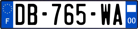 DB-765-WA