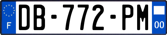 DB-772-PM