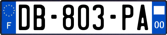 DB-803-PA