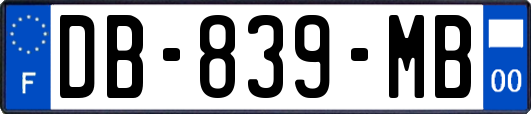 DB-839-MB