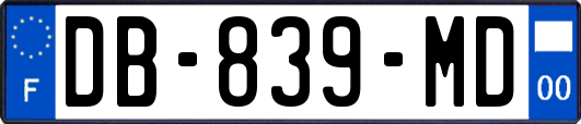 DB-839-MD