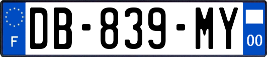 DB-839-MY