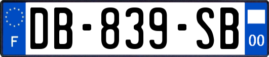 DB-839-SB