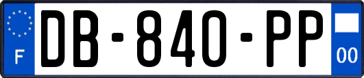 DB-840-PP
