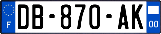 DB-870-AK