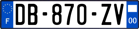 DB-870-ZV