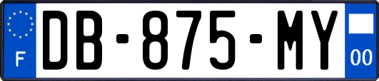 DB-875-MY