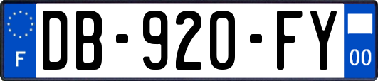 DB-920-FY