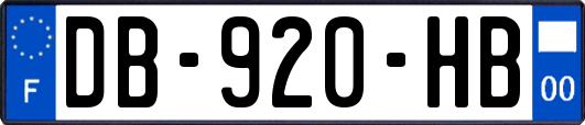 DB-920-HB