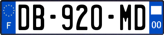 DB-920-MD