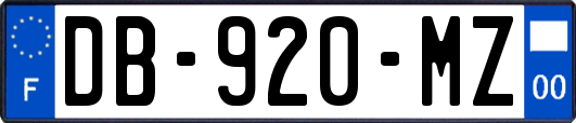 DB-920-MZ