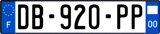 DB-920-PP