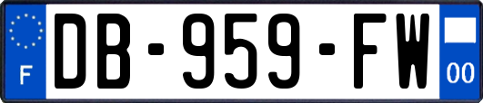 DB-959-FW