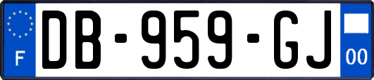 DB-959-GJ