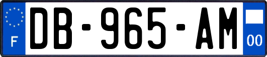 DB-965-AM