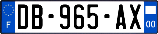 DB-965-AX