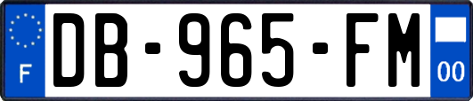 DB-965-FM