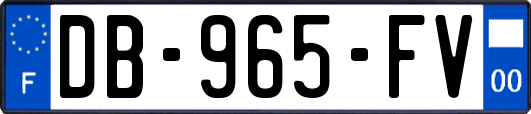 DB-965-FV