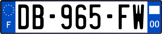 DB-965-FW