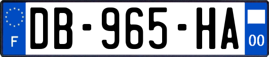 DB-965-HA