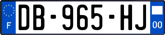 DB-965-HJ