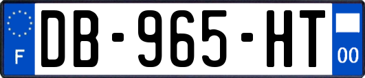 DB-965-HT