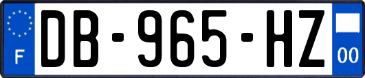 DB-965-HZ
