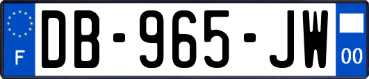 DB-965-JW