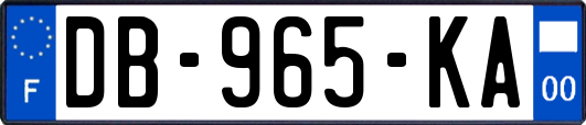 DB-965-KA