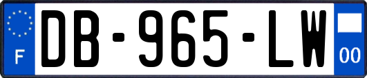 DB-965-LW