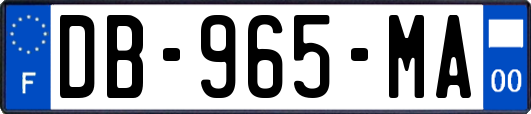 DB-965-MA