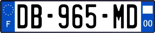 DB-965-MD