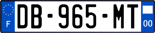 DB-965-MT