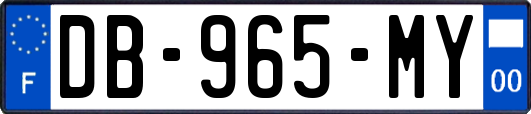 DB-965-MY
