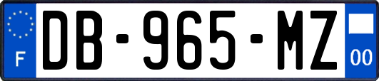 DB-965-MZ