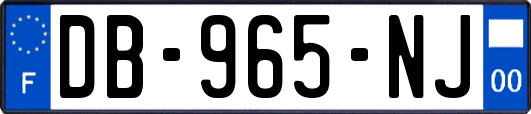 DB-965-NJ