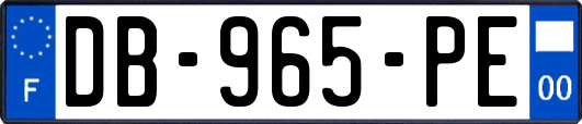 DB-965-PE