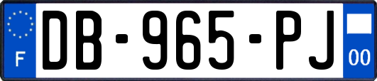 DB-965-PJ