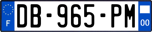 DB-965-PM