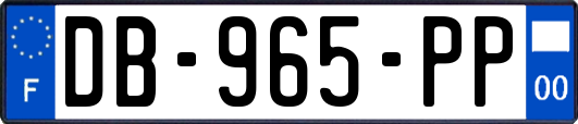 DB-965-PP