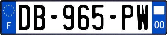DB-965-PW